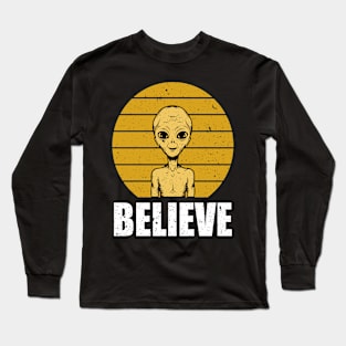 Ufo, I want to believe Long Sleeve T-Shirt